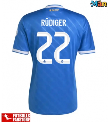 Real Madrid Antonio Rudiger #22 Tredje Tröja 2025-26 Kortärmad